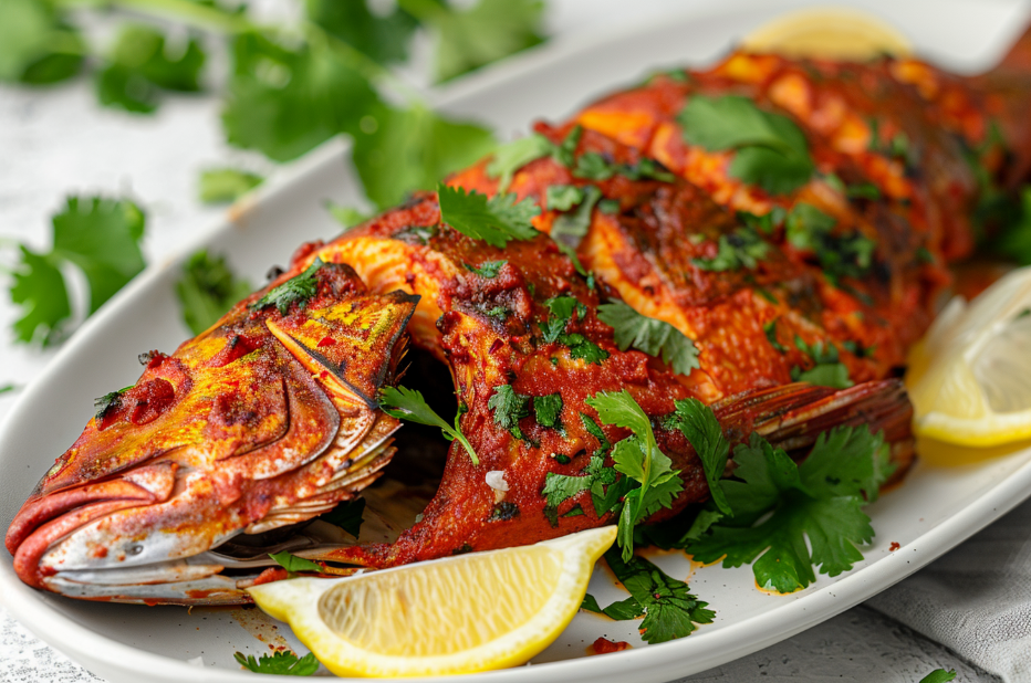 Tandoori Snapper Fish Recipe