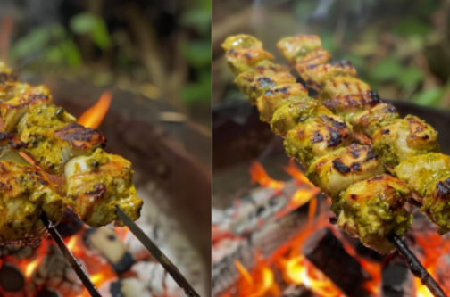 Chicken Hariyali Kabab